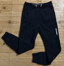 Abercrombie Kids Black Tapered Sweatpants Jogger Boys Size 11/12