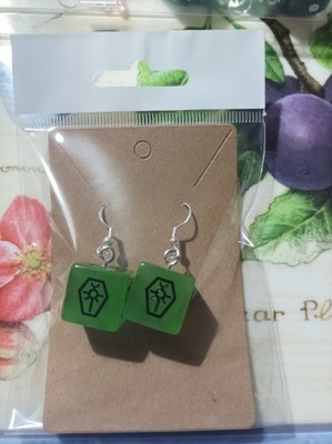 Warhammer 40k 30k Necrons Würfel Ohrringe Ohrring Geschenk oder Geschenkidee