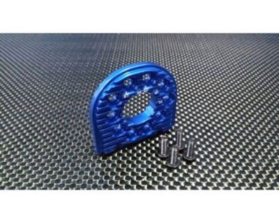 GPM Racing Alu Motor Halter blau für Tamiya TT02 GPMTT2018AB 