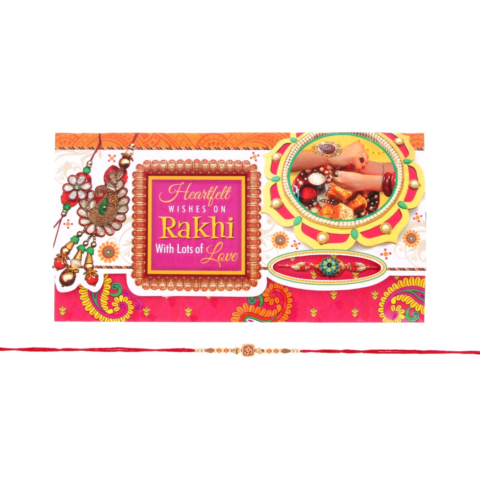Rakhi Mug Thread Card Raksha Bandhan Brother Coffee Mug Cup Festival Gift Set — image 3
