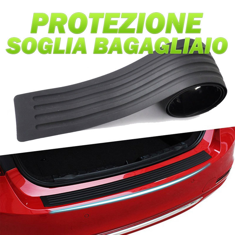 banapoy Protezione Paraurti Posteriore, 2 Pezzi Acciaio Inossidabile per Model Y 2021-2023, Stile in Fibra di Carbonio