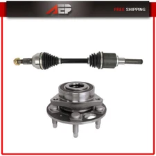 For Chevrolet Equinox 2010-2016 1X Front LH CV Axle Shaft & Wheel Bearing Hub