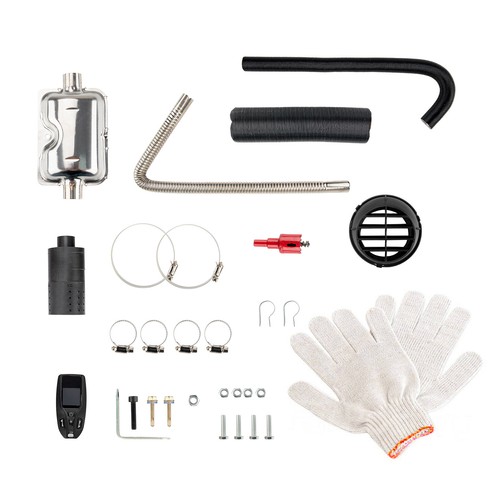Diesel Air Heater 12V 5KW All In One LCD Thermostat Fit for Car Boat Truck Bunk - Foto 11 di 17
