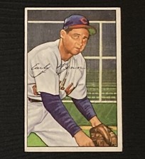 1952 BOWMAN #142 EARLY WYNN HOF INDIANS EX/MT