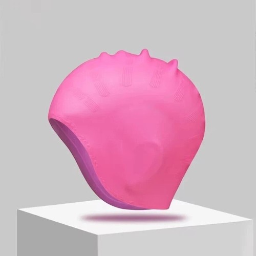 Silicone Swimming Cap With Ear Pockets Long Hair Large For Men Ladies Women Hat - Picture 14 of 16