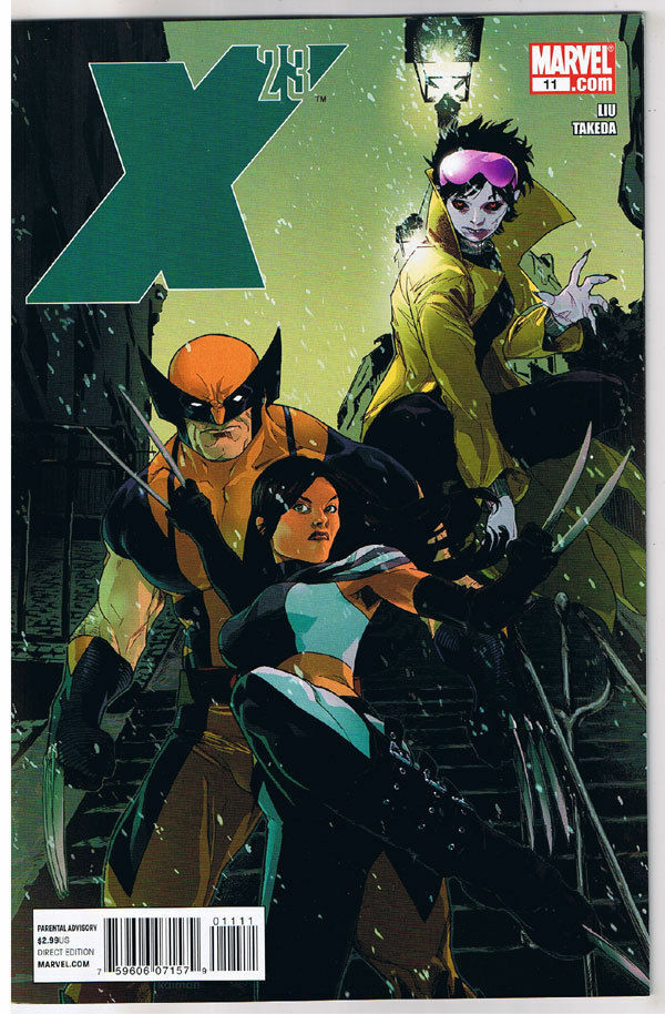 X-23 #11, NM, Claws ,2010, Wolverine, Gambit, Jubilee Vampire
