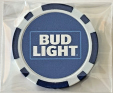 Bud Light - Magnetic Clay Poker Chip -Golf Ball Marker