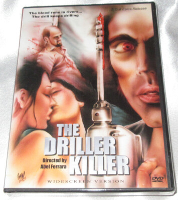The Driller Killer (1979) Unrated DVD (New) Abel Ferrara Cult Classic Thriller