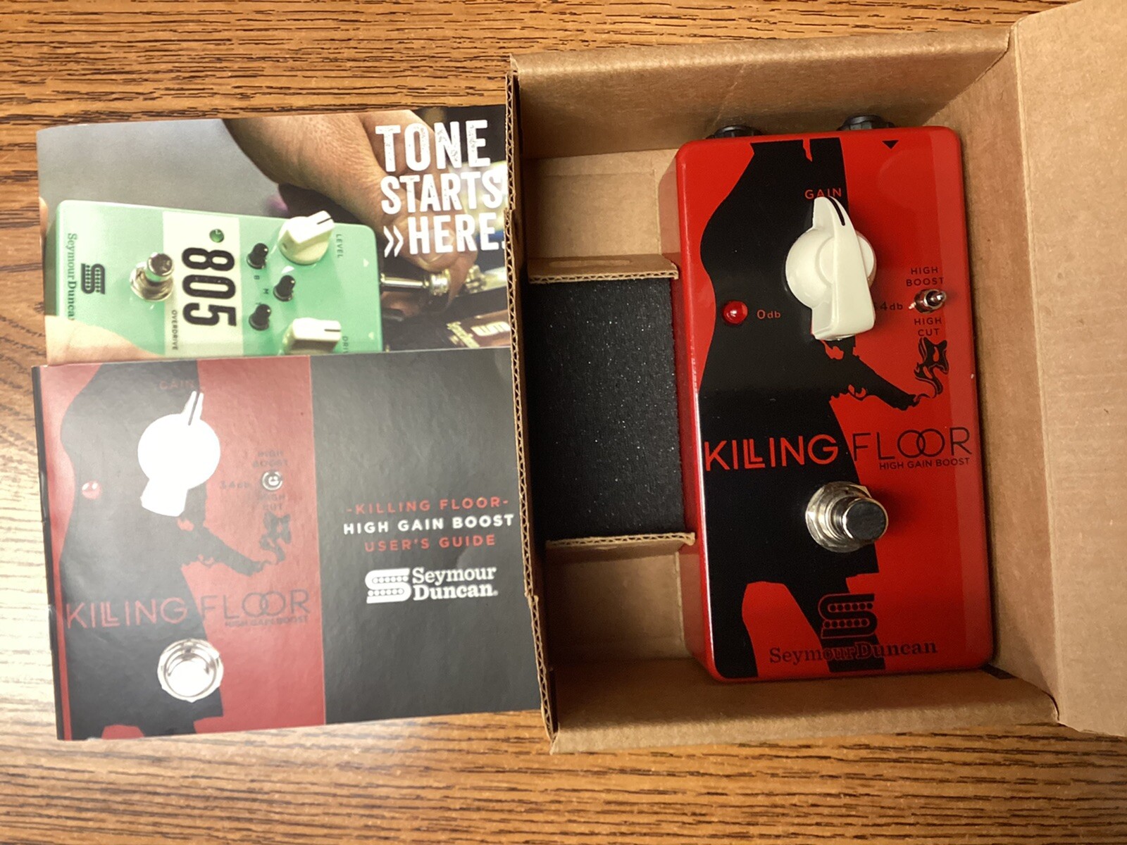 Seymour Duncan Killing Floor High Gain Boost Guitar Pedal