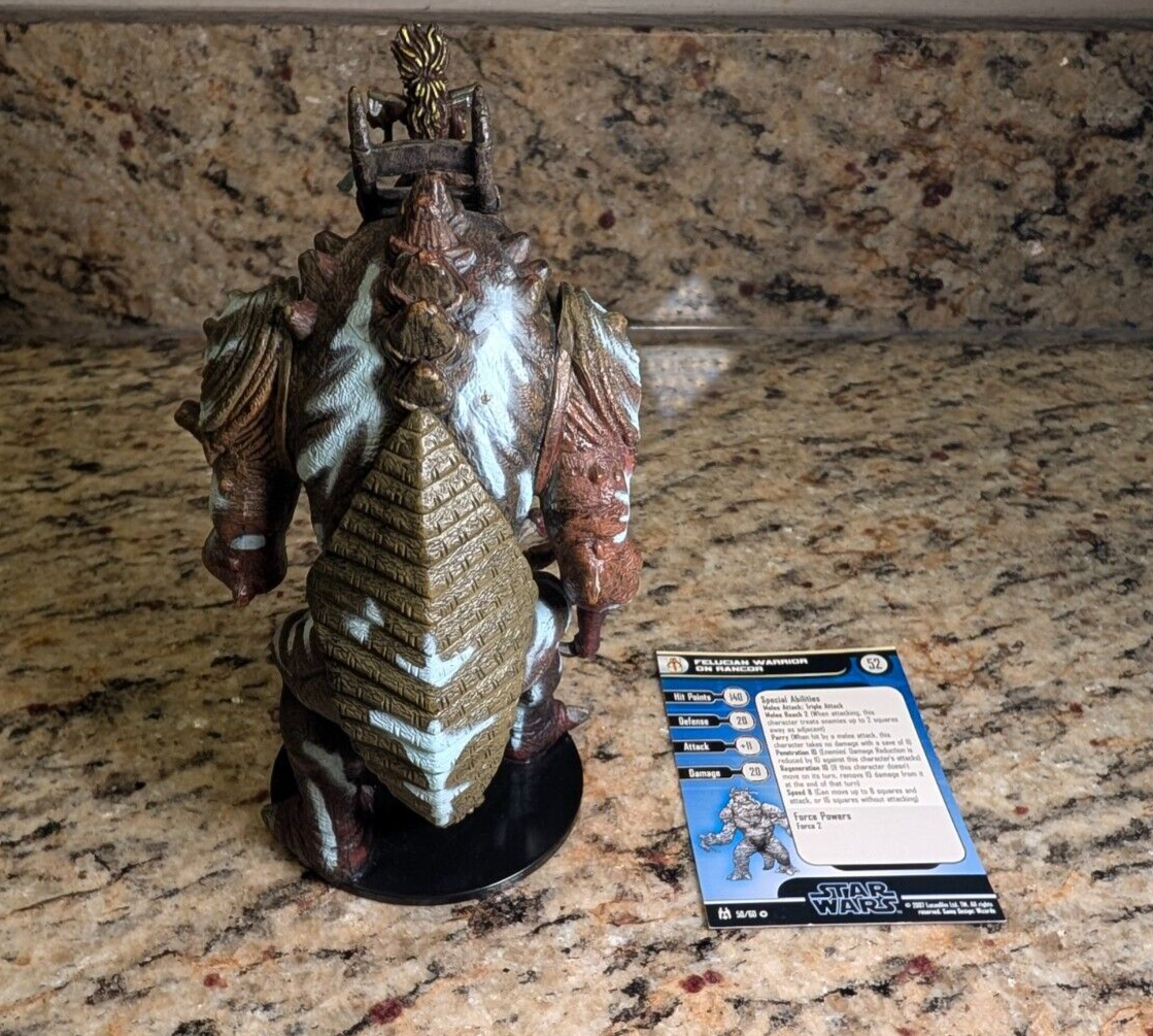 Rancor Feluciano Star Wars FU JUNGLE RANCOR W/ Felucian Rider