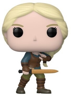 FUNKO POP! TELEVISION: Witcher S2 - Ciri w/Sword [New Toy] Vinyl Figure