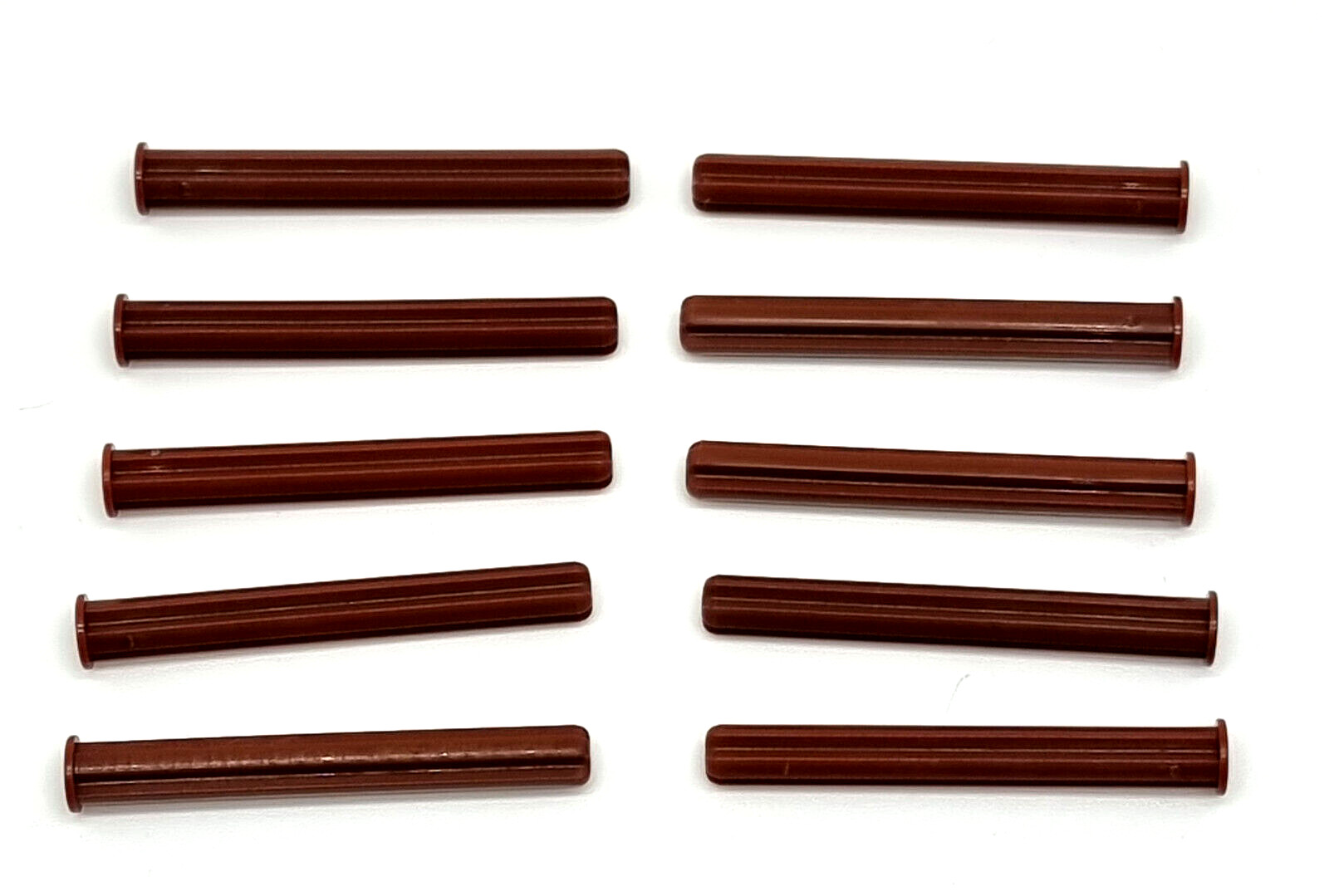 Конструктор LEGO Nr-6159763 technic Stange 5m mit с торцевым упором braun / 10 штук