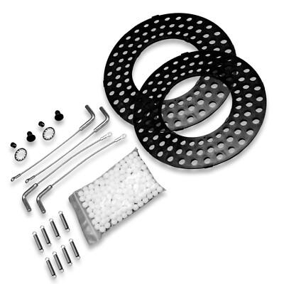 Heavy Duty Truck Front Alignment Turn Plate Table Repair Rebuild Kit w/Lock Pins