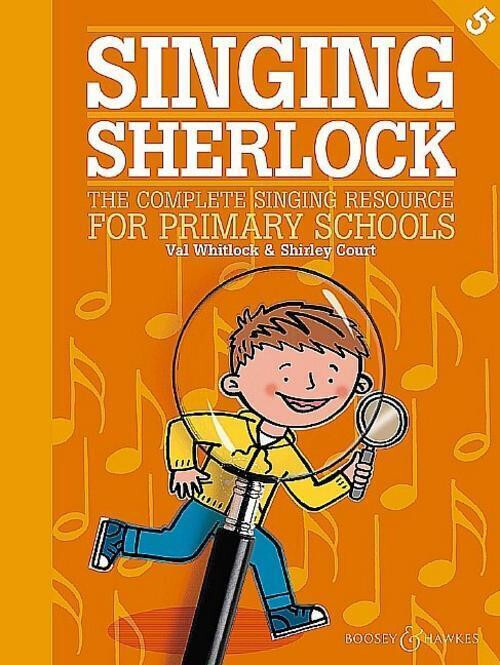 Singing Sherlock Primary School Music Book 5 & CDs Class Songs  Learn To Sing T8
