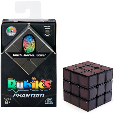 Spin Master Rubik s Phantom Cube 3x3 Zauberwürfel , Geschicklichkeitsspiel