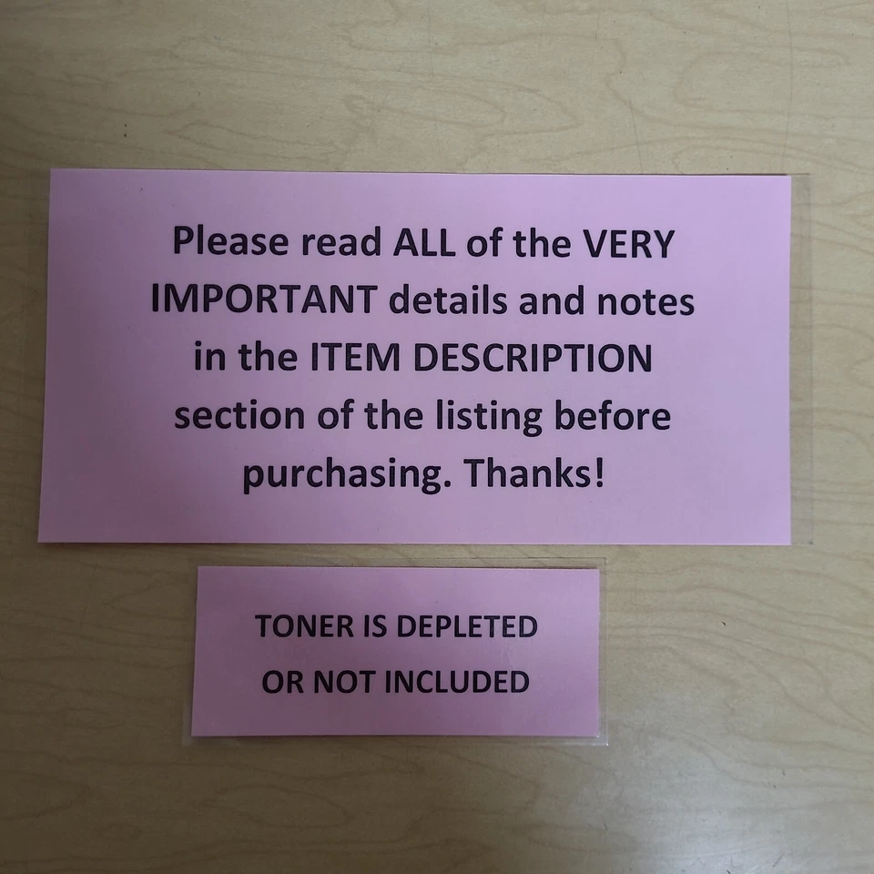 Canon PC921 Láser Monocromo SIN TÓNER COMO ESTÁ Copiadora BANDEJAS LATERALES FALTANTES Foto 2 de 4