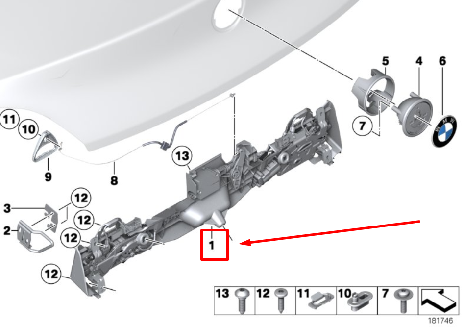 Pieces De Couvercle De Coffre Ar Pour BMW Z4 2.5i # BMW - Catalogue De