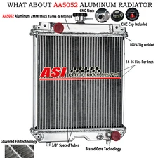 RB411-42300 For Kubota For Kubota U25S U25-3S Excavator Aluminum Radiator