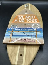 TIKI TOSS Hook and Ring Toss Game - New