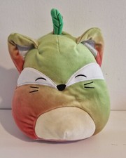 SQUISHMALLOW FIFI THE FOX IN PEAR COSTUME PLUSH SOFT TOY TEDDY 9.5"