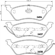 Mintex MDB2217 Brake Pad Set