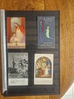 4 pious images communion souvenir etc (lot K 110)
