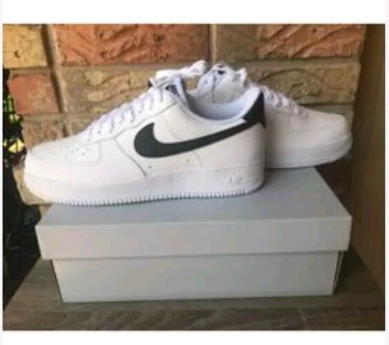 Nike Air Force 1 Mens White And Black