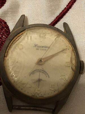 Lucerne Deluxe 17 Jewels Swiss Made Watch Gold Toned Vintage