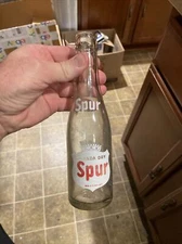 Canada Dry Spur Vaughn Bev. ACL Soda Bottle Wheeling Farmington West Virginia