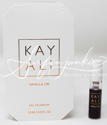 Kayali Vanilla # 28 Vial Spray Sample Eau De Parfum Mini Sampler