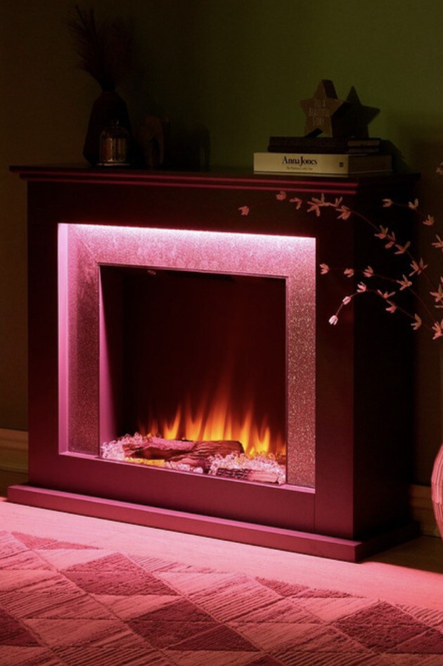 Studio Sparkle Electric Fire Suite with Remote Control eBay