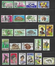 NIGERIA QE2  USED COMMEMORATIVES "ODD VALUES" 1985-88 PERIOD - GOOD THEMATICS