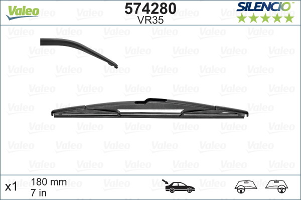 574280 VALEO Wiper Blade for CITROËN,DS