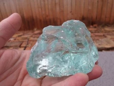 andara crystal - monatomic andara glass - Cyan Angeles 245 grams - V59
