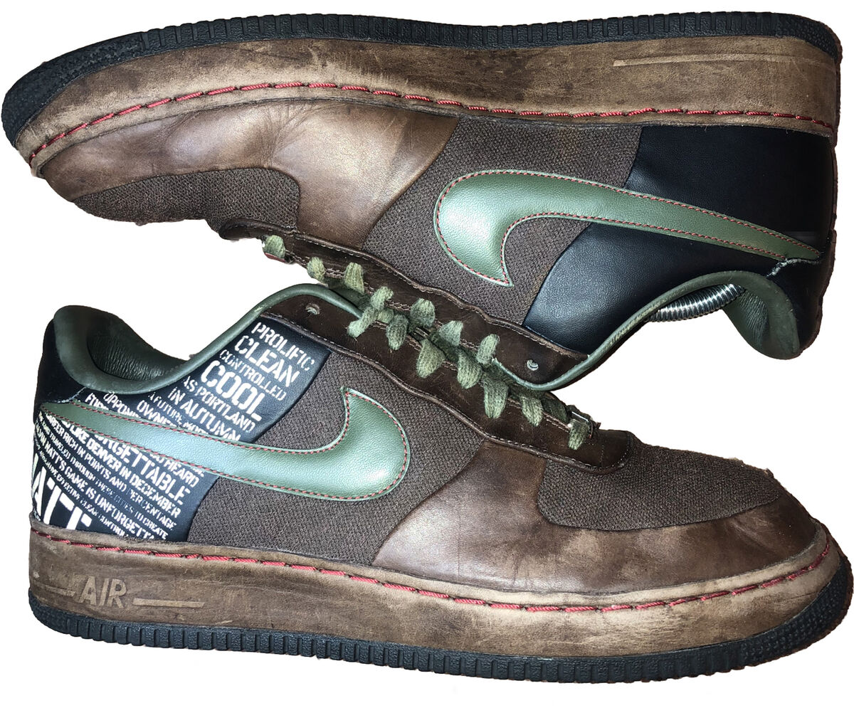 Nike Air Force 1 Low Supreme Original Six Calvin Natt 315339 Nike Air Force 1 Low Supreme Original Six Calvin Natt 315339