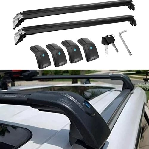 2PCS Cross Bar Roof Rack Fits For EXEED RX 2023-2025 Yaoguang Luggage Kayak Bars - Picture 3 of 14