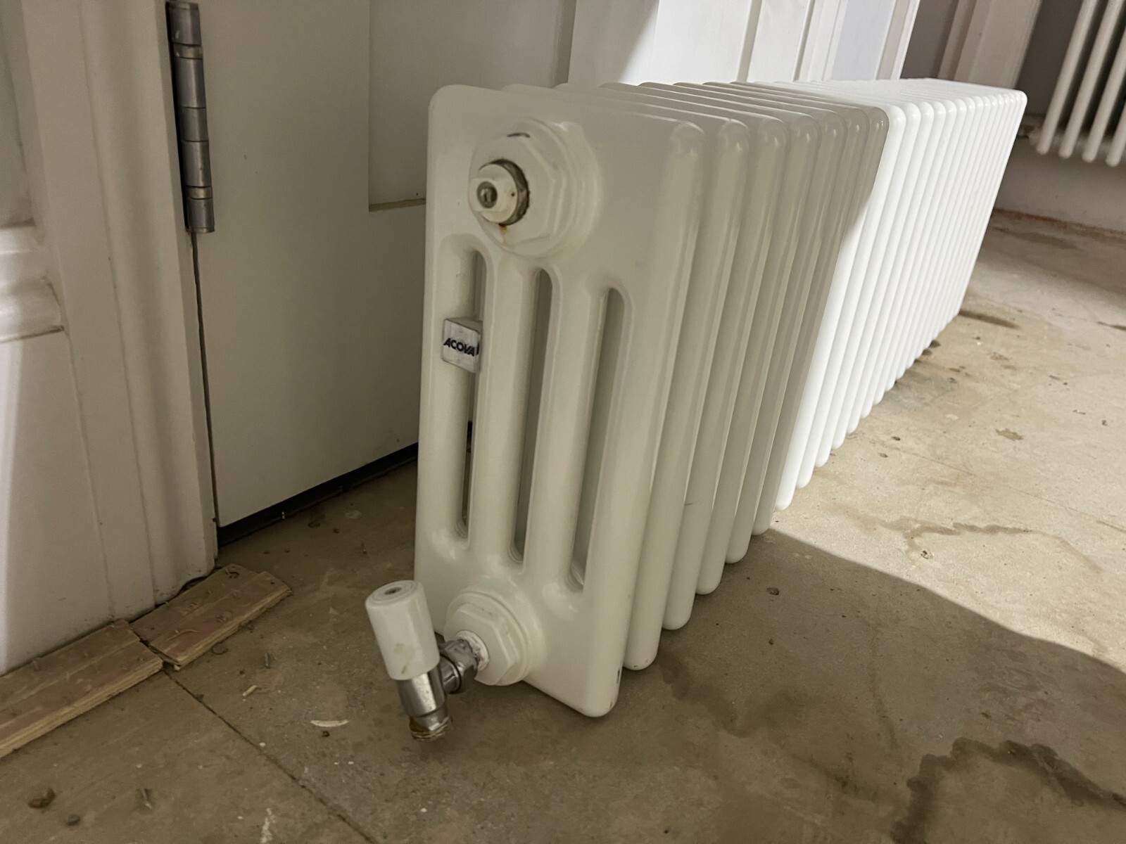 2 x Acova 4 Column Radiators eBay