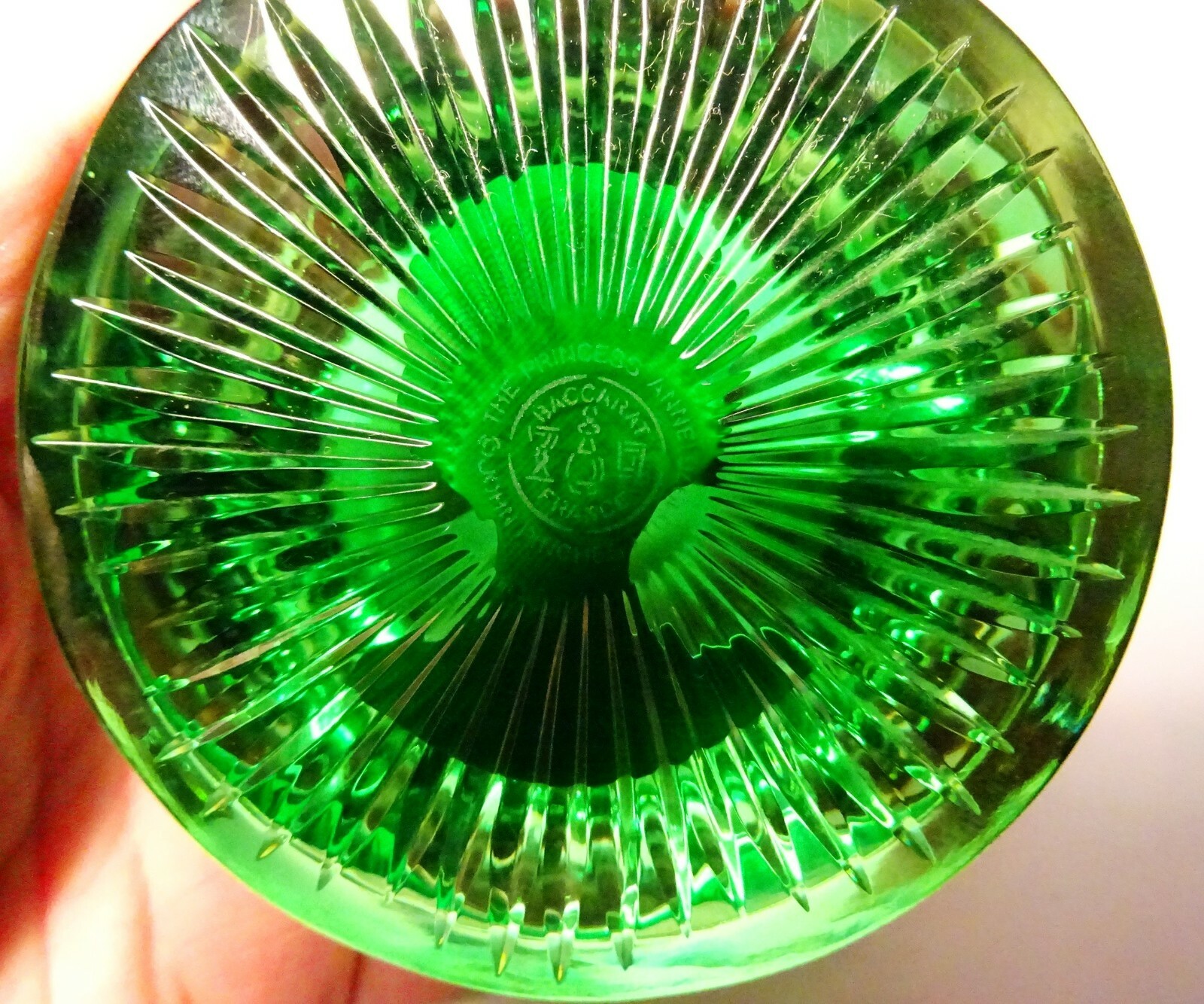 Ball Press Paper Baccarat Crystal Princess Anne Baccarat