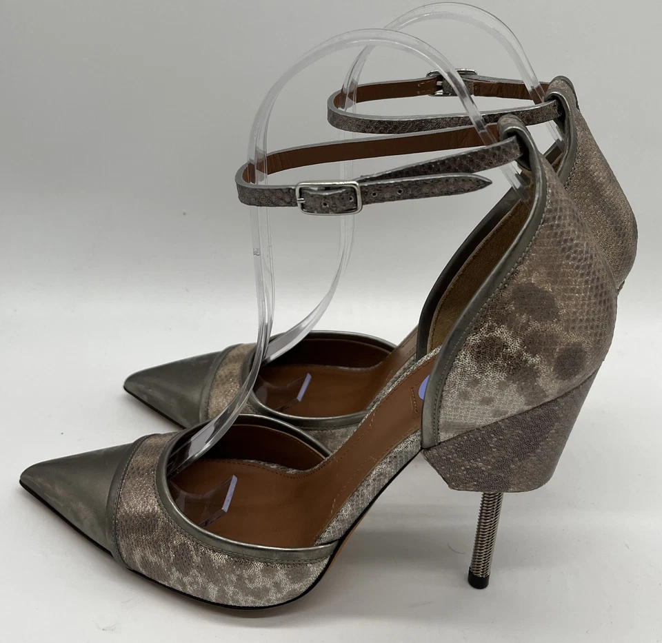 Bomba Givenchy Reptile-Repujado Metálico Eslinga Punta Punta Tornillo-Tacón talla 37.5 Foto 4 de 4