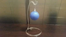 *3 Ornament Display Stand Holder 8" Rod Hanger For Christmas Ornaments
