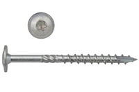 Tellerkopfschrauben 6X60 Mm - 200 StüCk Verzinkt Holzschrauben Torx Schneidkerbe