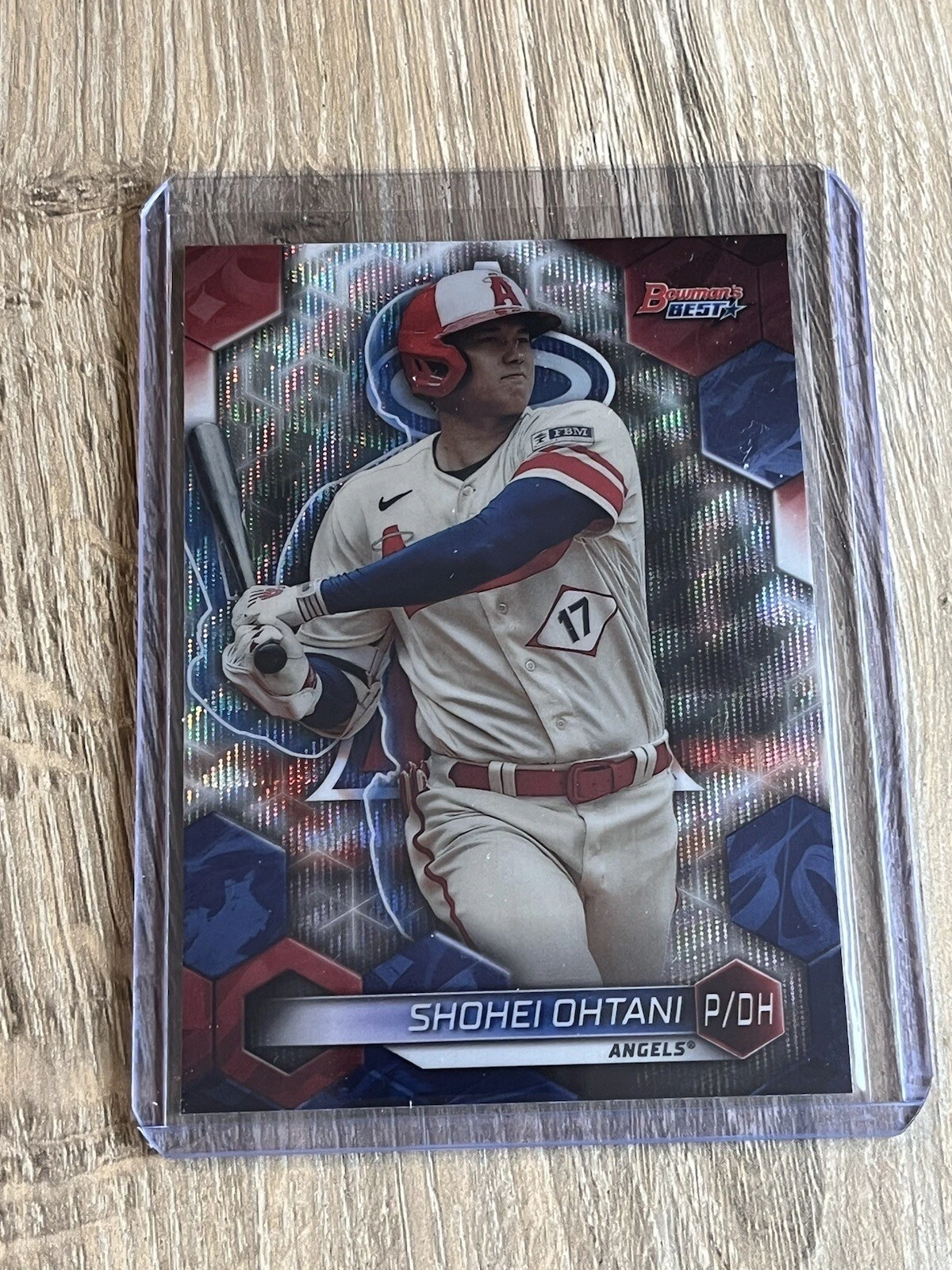 2023 Bowmans Best Shohei Ohtani WAVE REFRACTOR Angels Dodgers