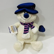 Animal Alley Snowman Flurrie 16" Plush Toy Toys R Us With Winter Knit Scarf/Hat