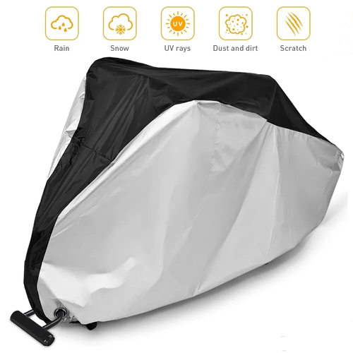 Large Bikes Cover Outdoor Rain/Sun Protector for Bicycle Dustproof Waterproof