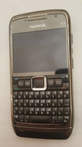 Nokia  E71 - Silber - Grau -  Seltener Sammler Smartphone - Bild 1 von 11