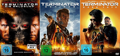 Terminator 4-6 (Teil 4+5+6) Schwarzenegger                         | 3-DVD | 900