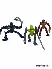 LEGO Bionicle McDonalds Action Figure Lot of 3 Happy Meal Toys Vintage Set