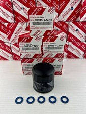 NEW OIL FILTER SET OF (5) 90915-YZZN1 OEM FOR TOYOTA LEXUS W GASKETS