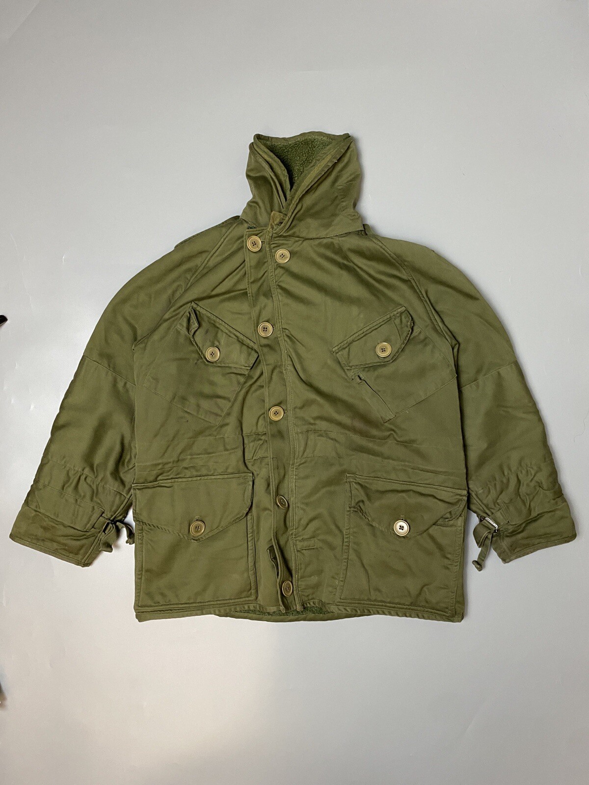 Middle Parka Jacket 1953 Size 5 Vintage Rare British Army