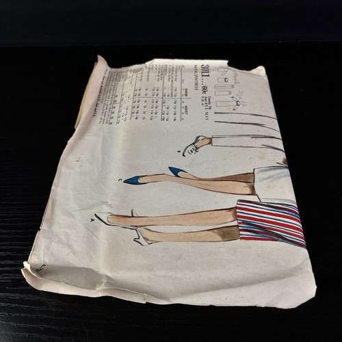 Vintage Butterick 3011 Size 12 Sailor Top Pants Skirt Dress sewing pattern - Picture 3 of 6